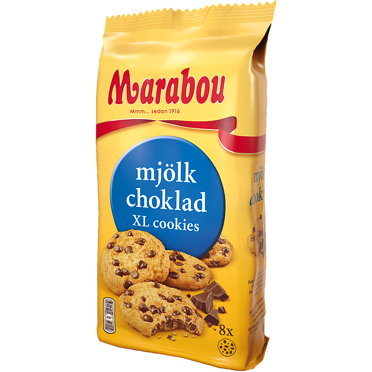 Marabou Galletas XL de chocolate con leche by Swedish Candy Store