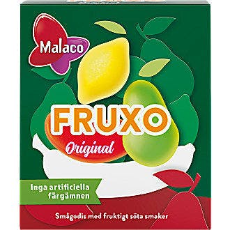 Malaco Fruxo Pastilles by Swedish Candy Store