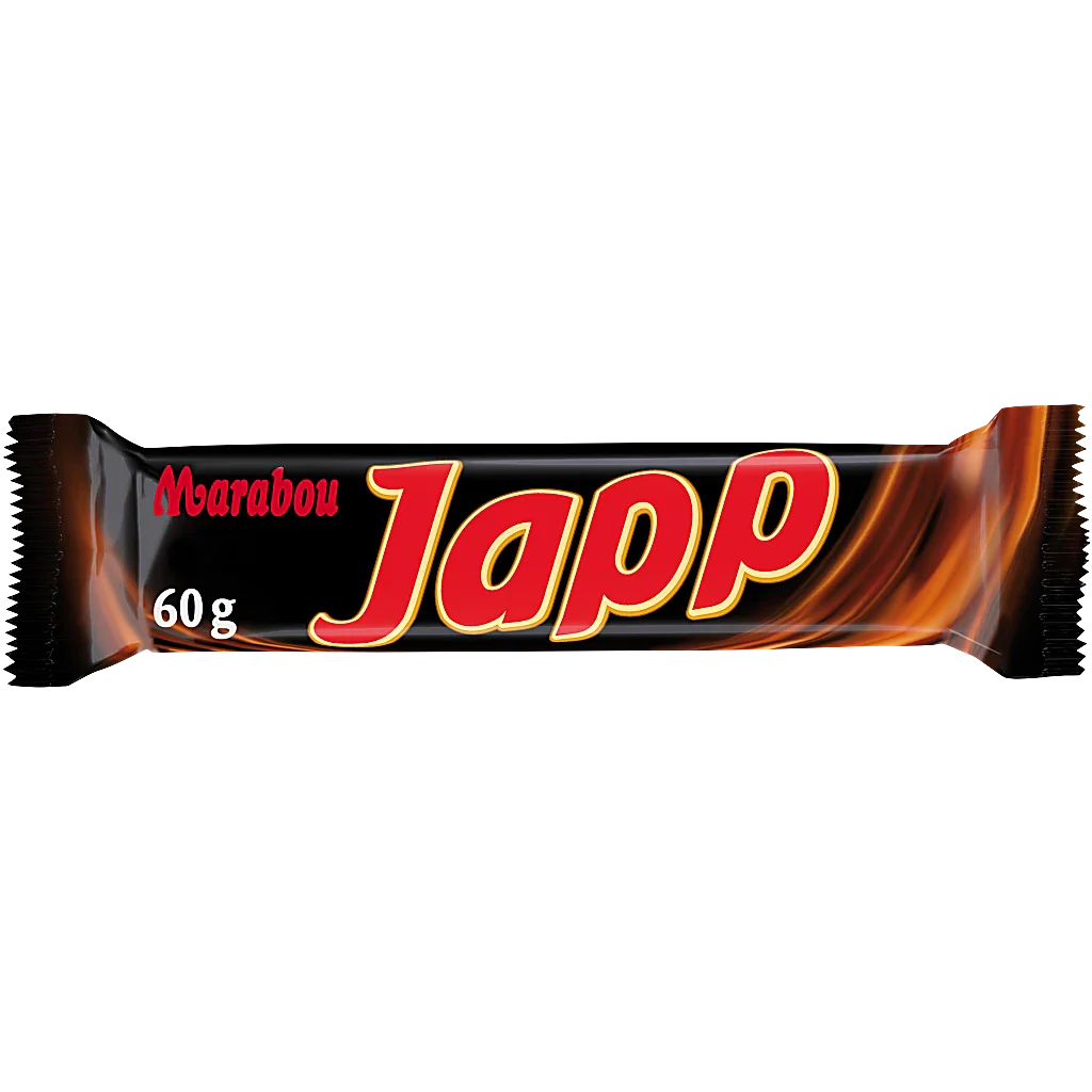 Marabou Barra de chocolate doble Japp by Swedish Candy Store