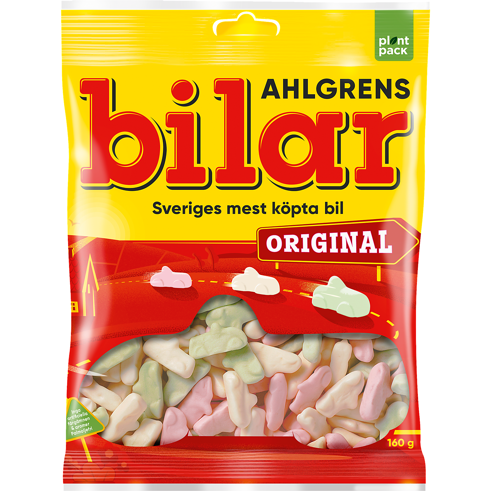 Ahlgrens Bilar Original Swedish Candy Bag - 160g