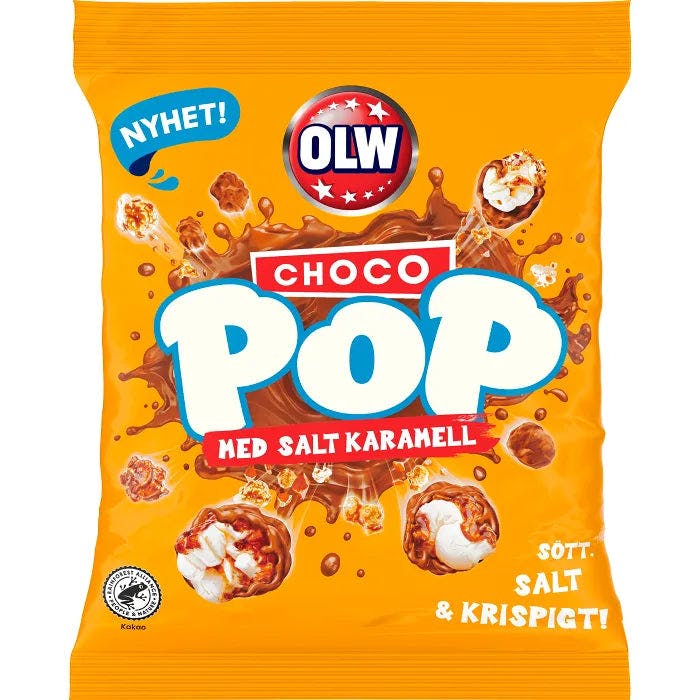 OLW chocolate pop by Swedish Candy Store