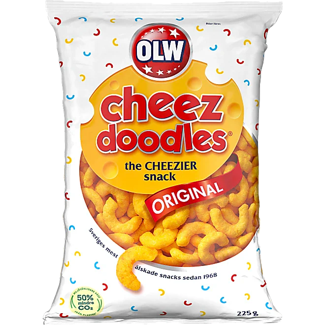 OLW Original Cheez Doodles by Swedish Candy Store